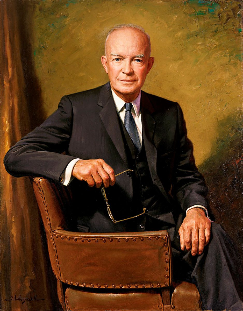 Presidential Portrait of Dwight D. Eisenhower