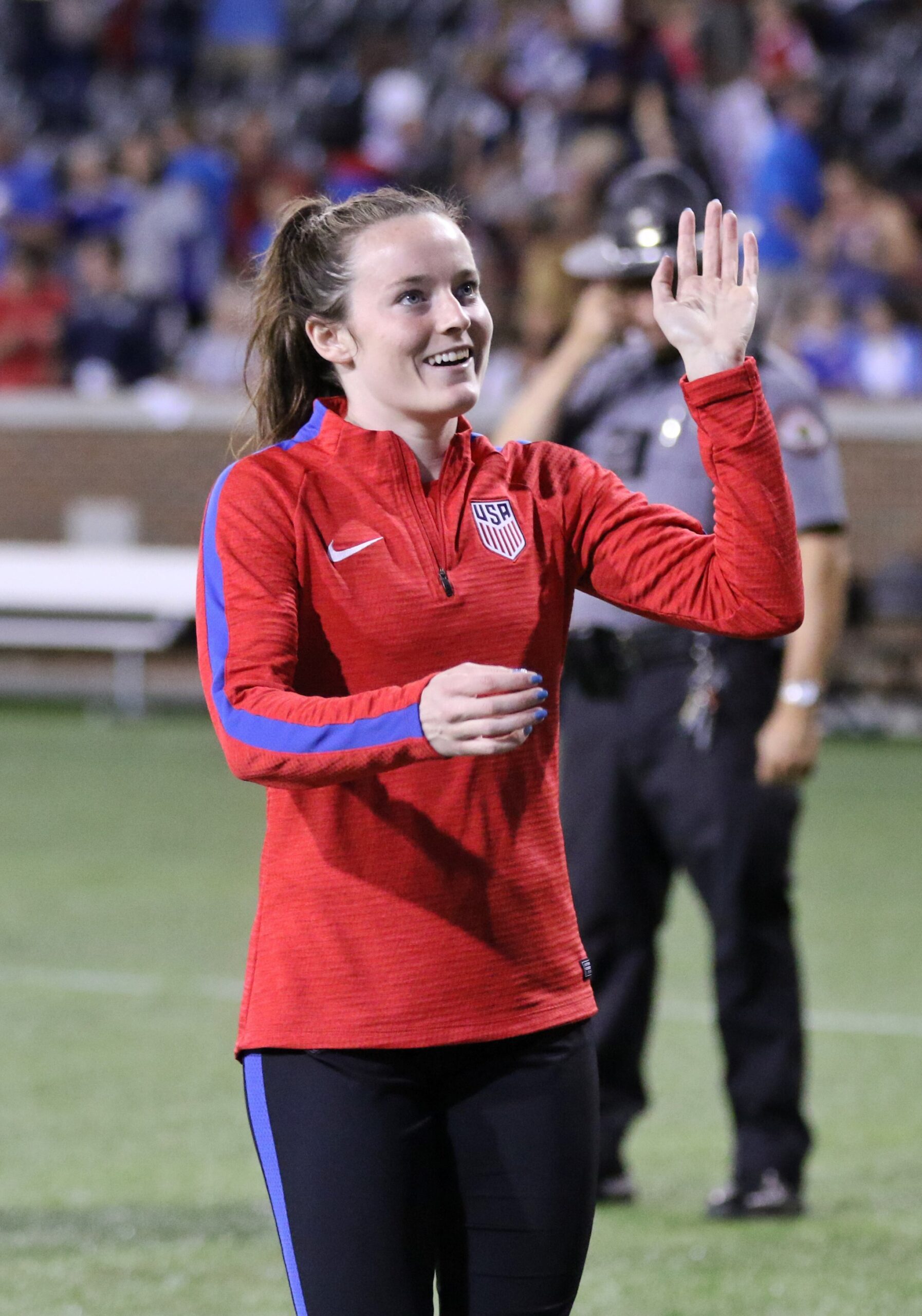 Rose Lavelle at Nippert Stadium in Cincinnati, Ohio