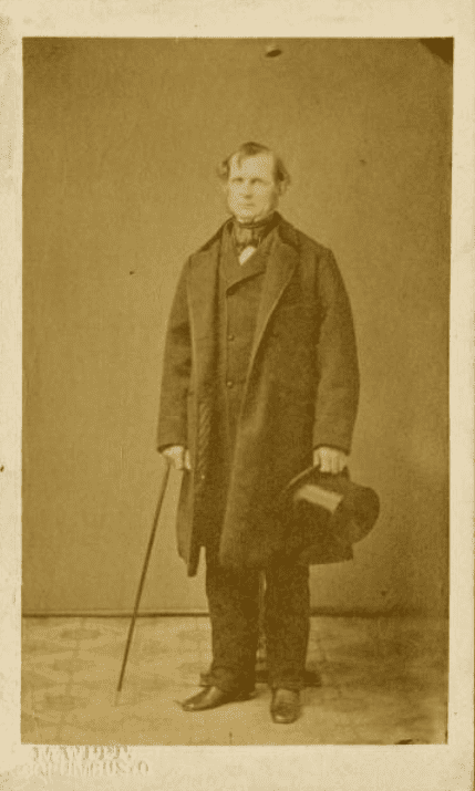 photograph of William S. Sullivant in the 1850's.