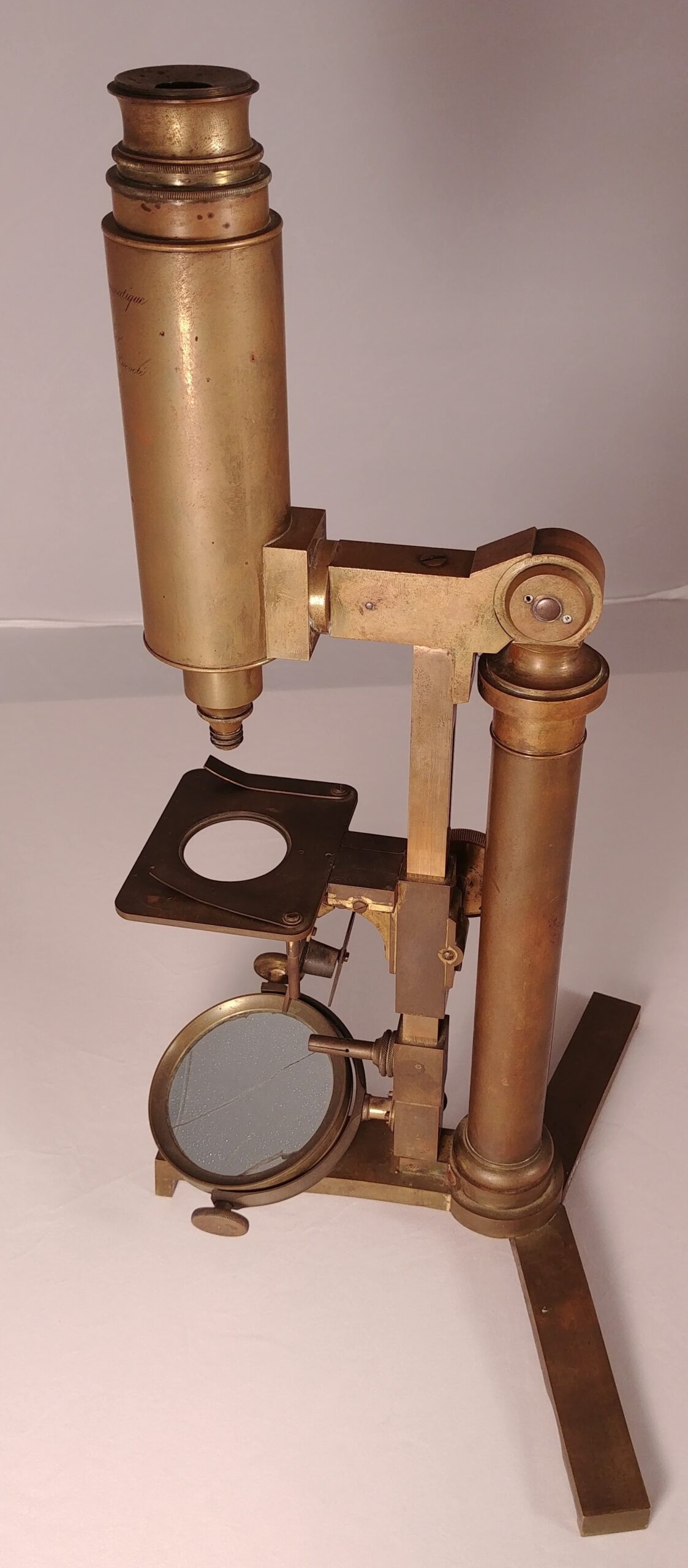 William Sullivant's microscope