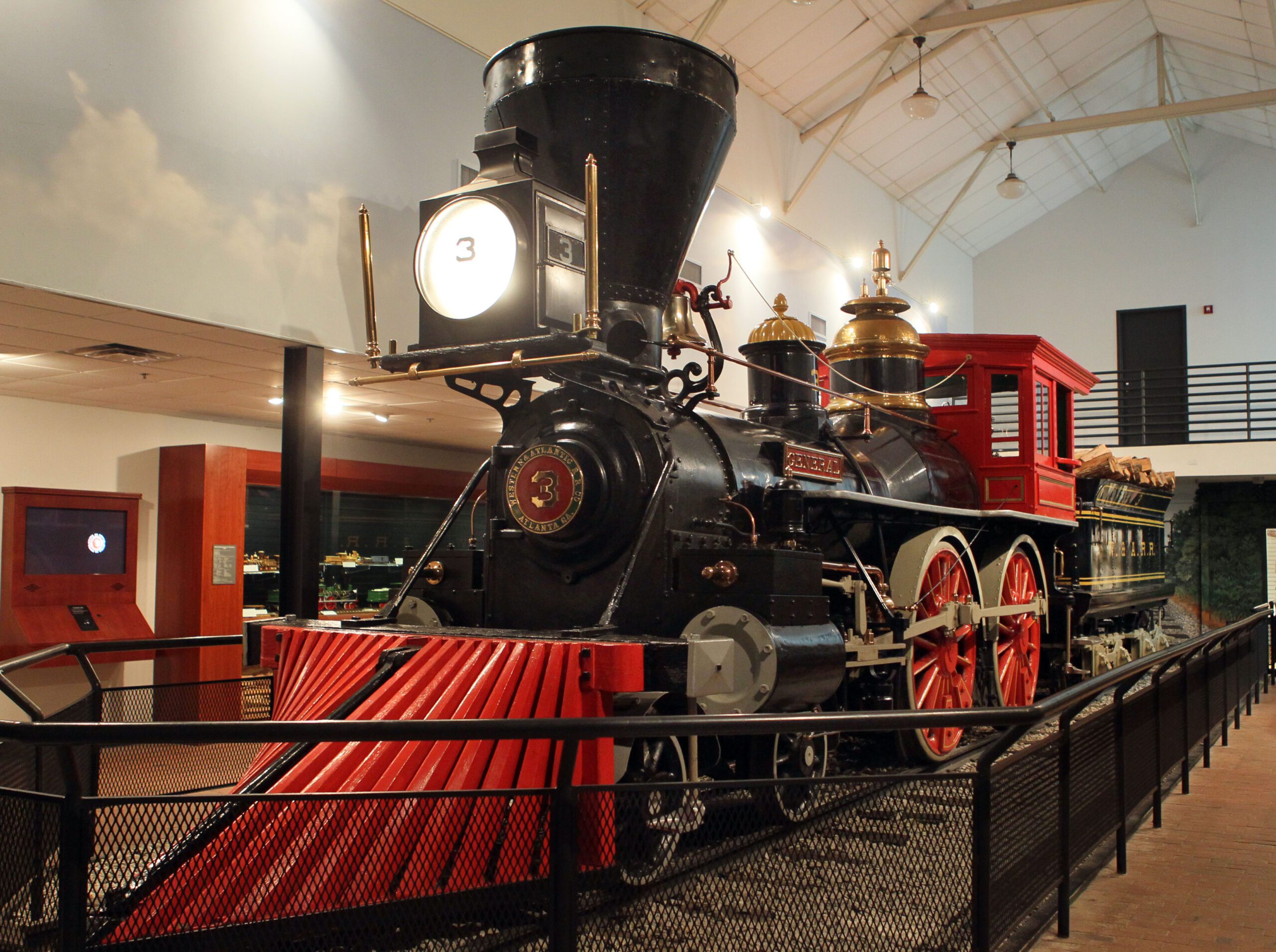 General locomotive at the Southern Museum of Civil War and Locomotive History in Kennesaw, Georgia 