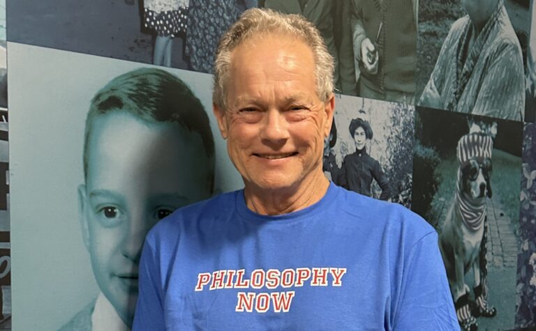 Image of volunteer Bob Leonhard at the Ohio History Center.