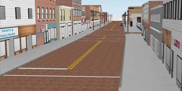 3D Model of Mount Vernon Avenue in 1951 by OSU CURA