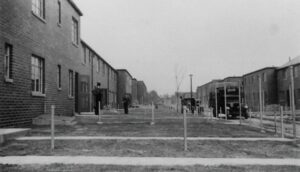 Poindexter Village shortly after construction circa 1940s