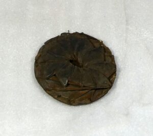Photograph of a c.a. 1780 coin purse
