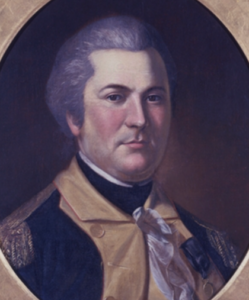 Portrait of a Frenchman named Louis Antoine Jean Baptiste de Cambray- Digny. It's debated where he constructed Fort Laurens- or if they just used his ideas from the construction of Fort McIntosh.