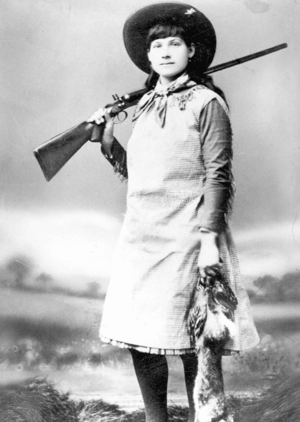 Annie Oakley- The Peerless Wing and Rifle Shot - Ohio History Connection