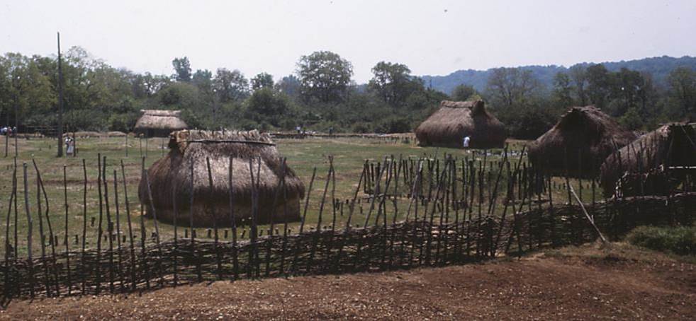 SunWatch Village has been partially restored by the Dayton Society of Natural History. It is a sort of colonial Williamsburg for ancient Ohio  a  wonderful place to learn about our American Indian pre-contact history.