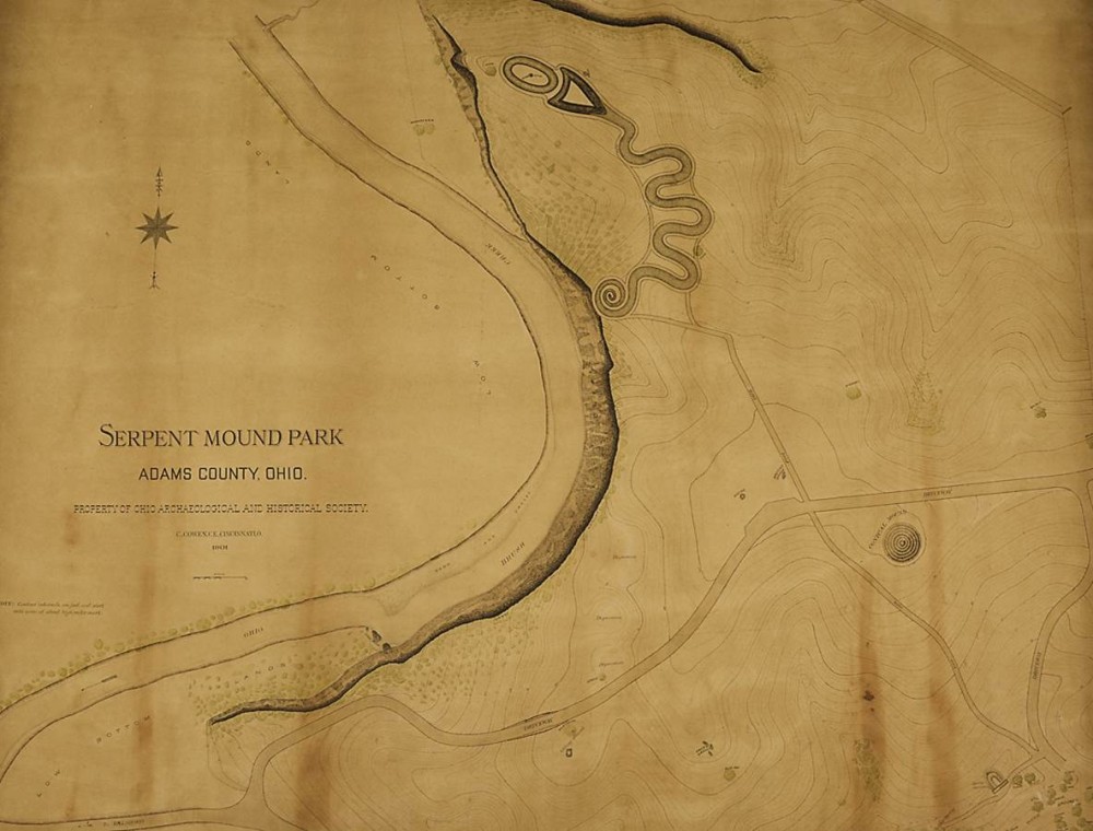 cowen 1901 serpent mound park