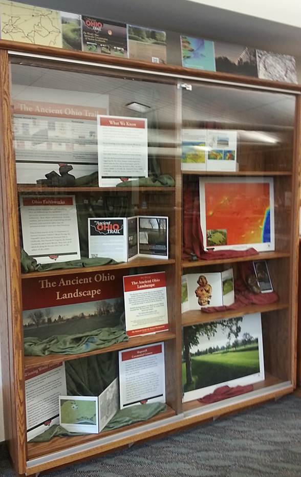 Ohio Earthworks Exhibit at the Loudonville Public Library